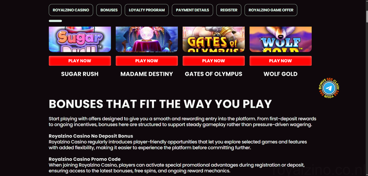 Royalzino Casino Casino